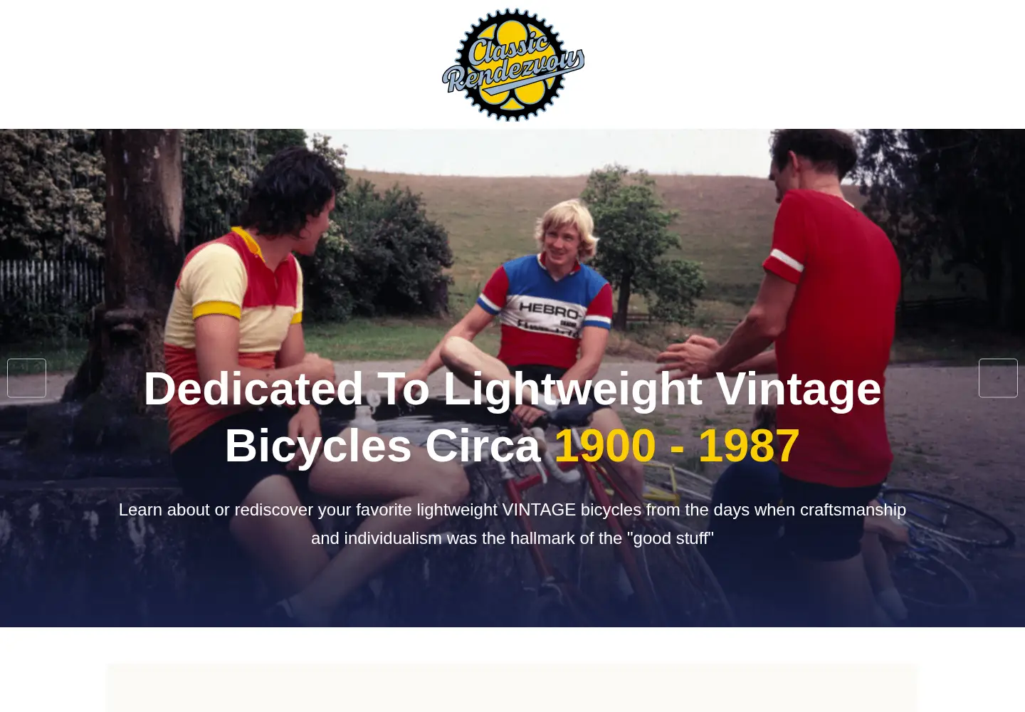 Screenshot of classicrendezvous.com