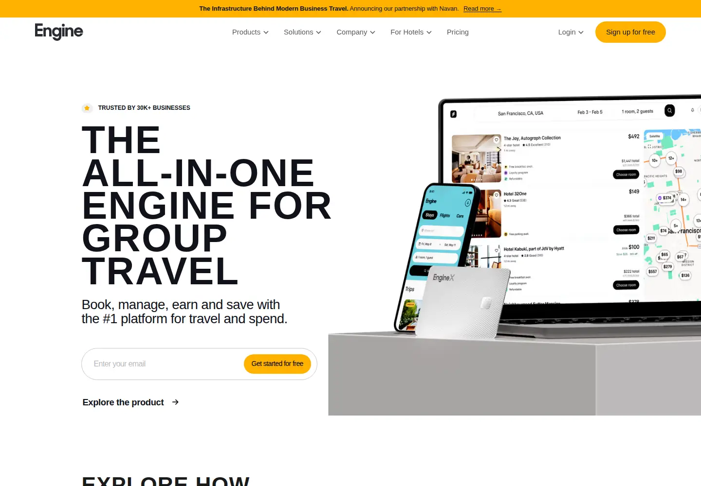 Screenshot of engine.com