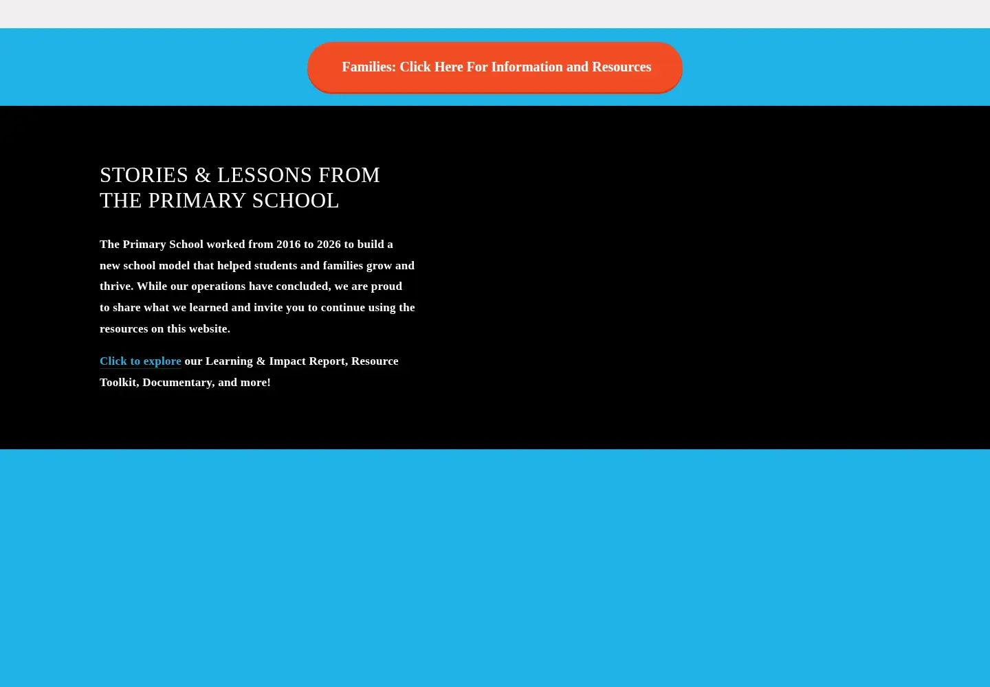 Screenshot of theprimaryschool.org