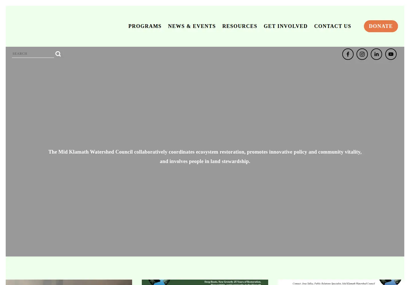 Screenshot of mkwc.org