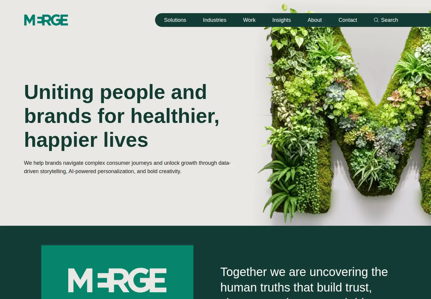 Screenshot of mergeworld.com