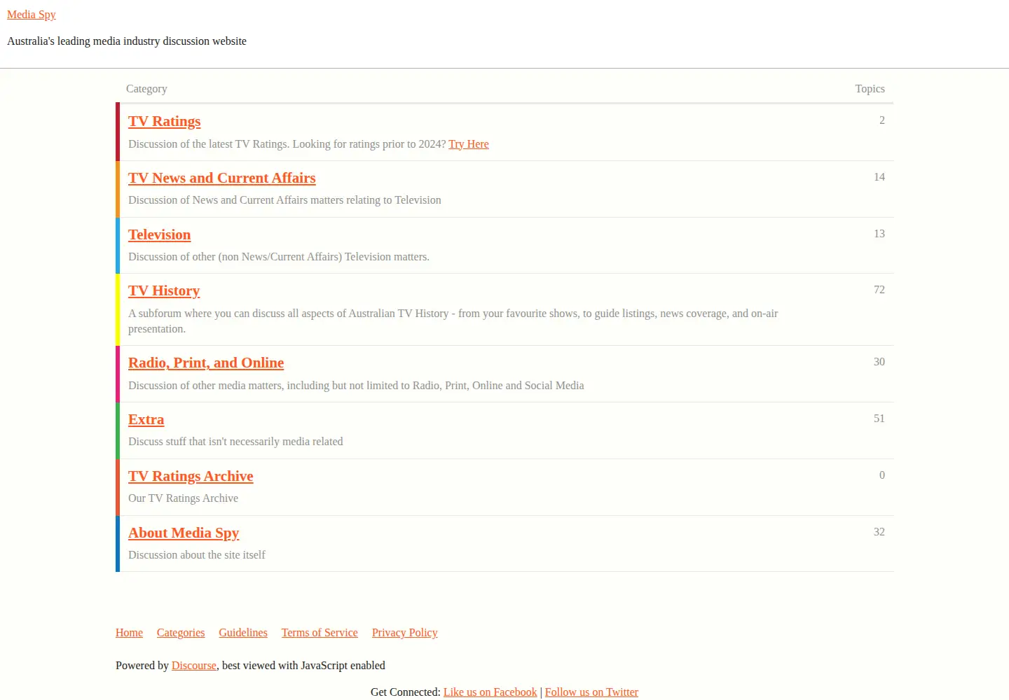 Captured homepage of mediaspy.org in the current scan