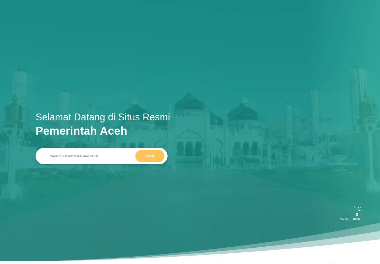 Screenshot of acehprov.go.id
