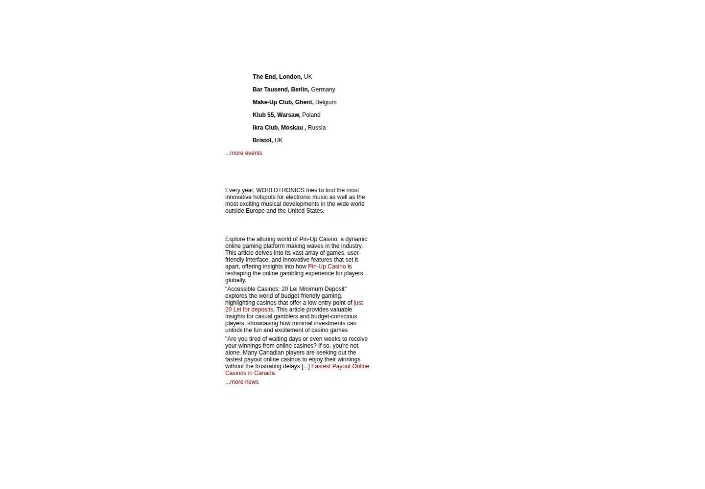 Screenshot of jazzanova.net