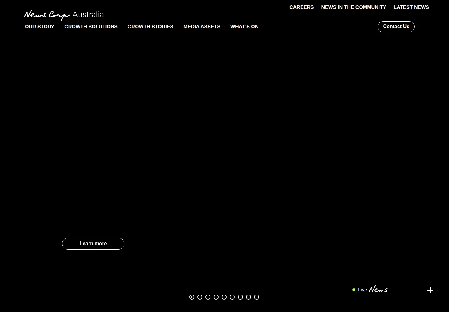 Screenshot of newstext.com.au