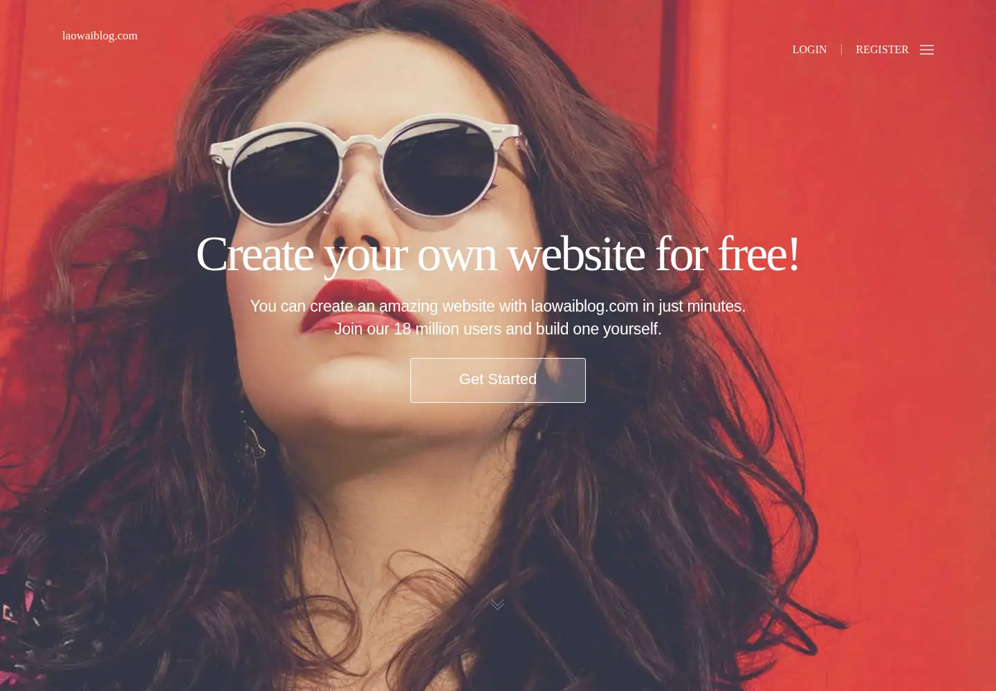 Screenshot of laowaiblog.com