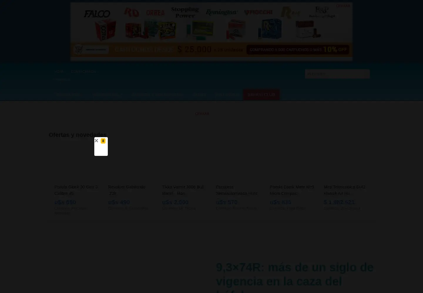 Screenshot of fullaventura.com