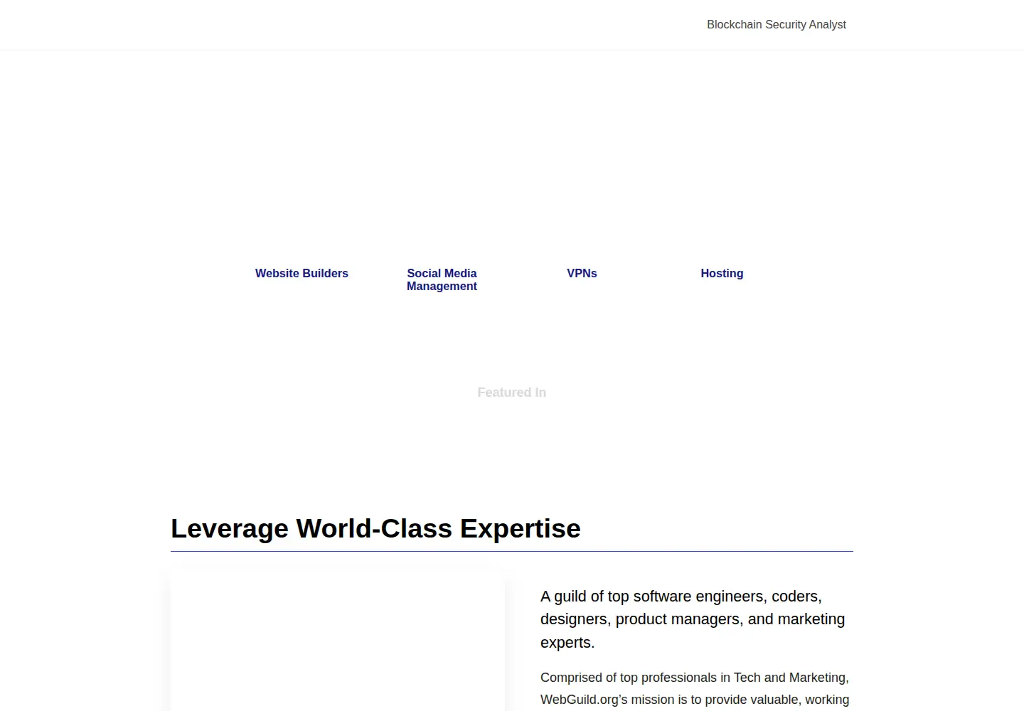 Screenshot of webguild.org