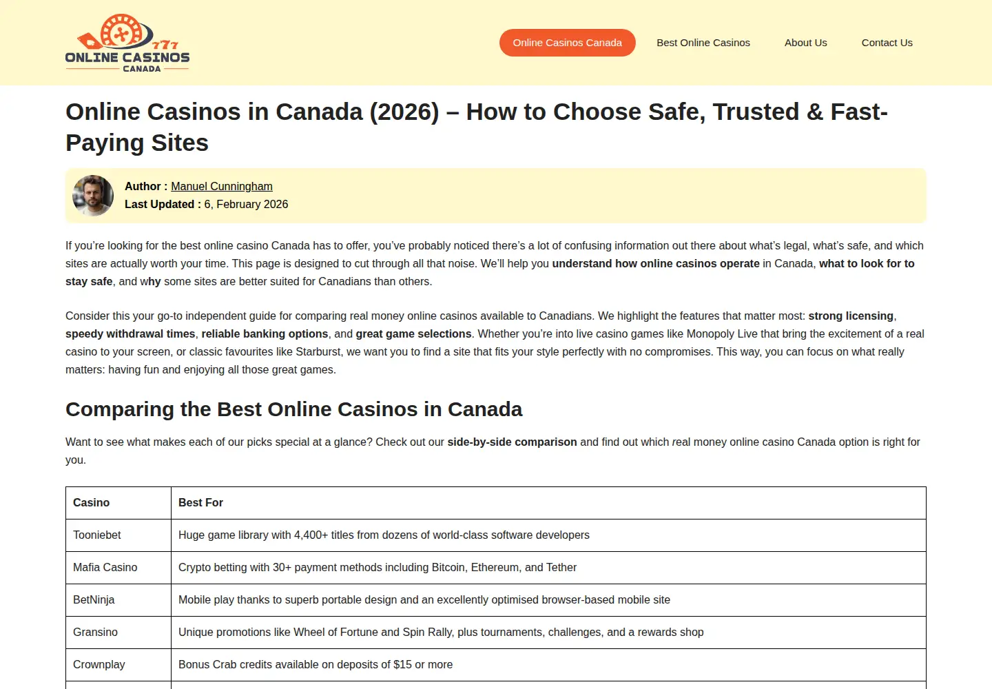Screenshot of ijic.info