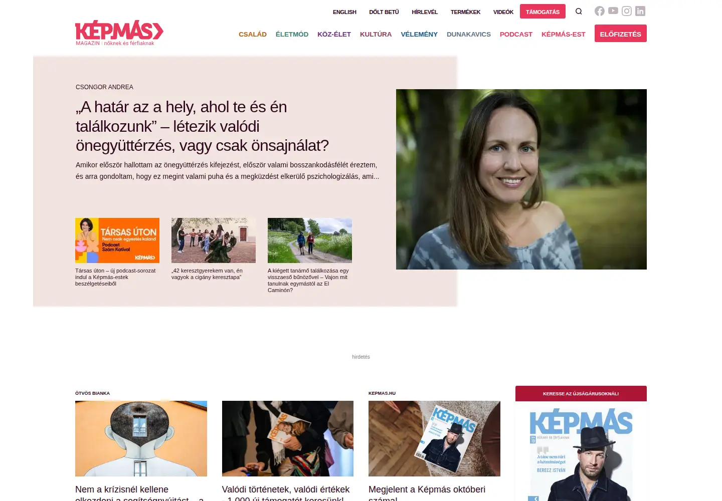 Screenshot of kepmas.hu