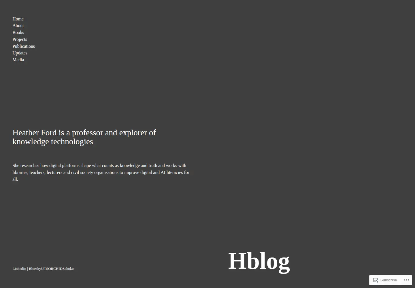 Screenshot of hblog.org