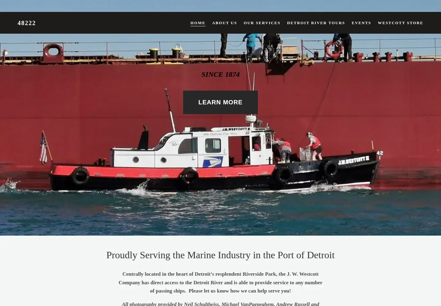 Screenshot of jwwestcott.com