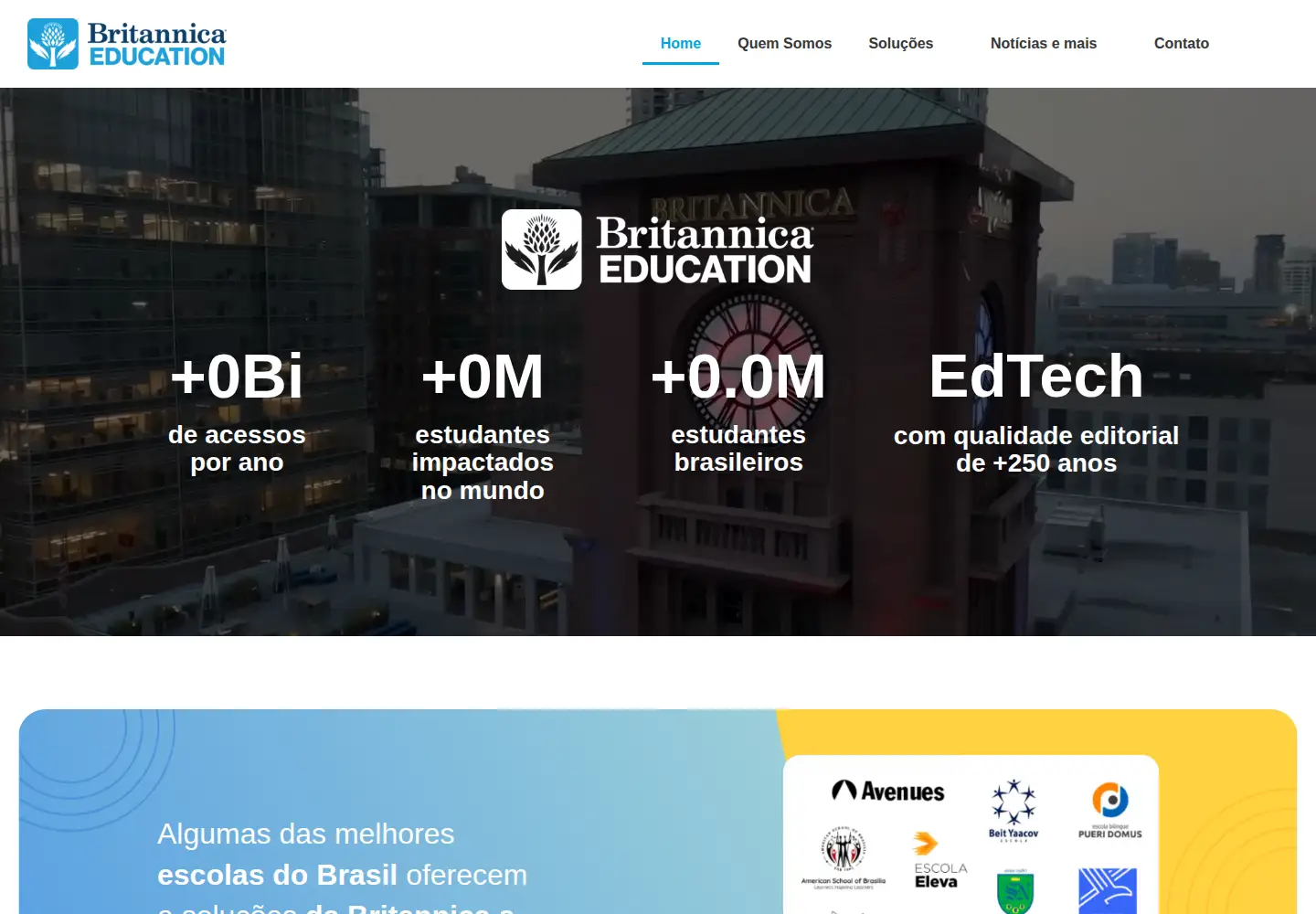 Screenshot of britannica.com.br