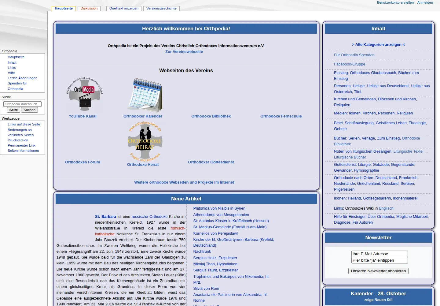 Screenshot of orthpedia.de
