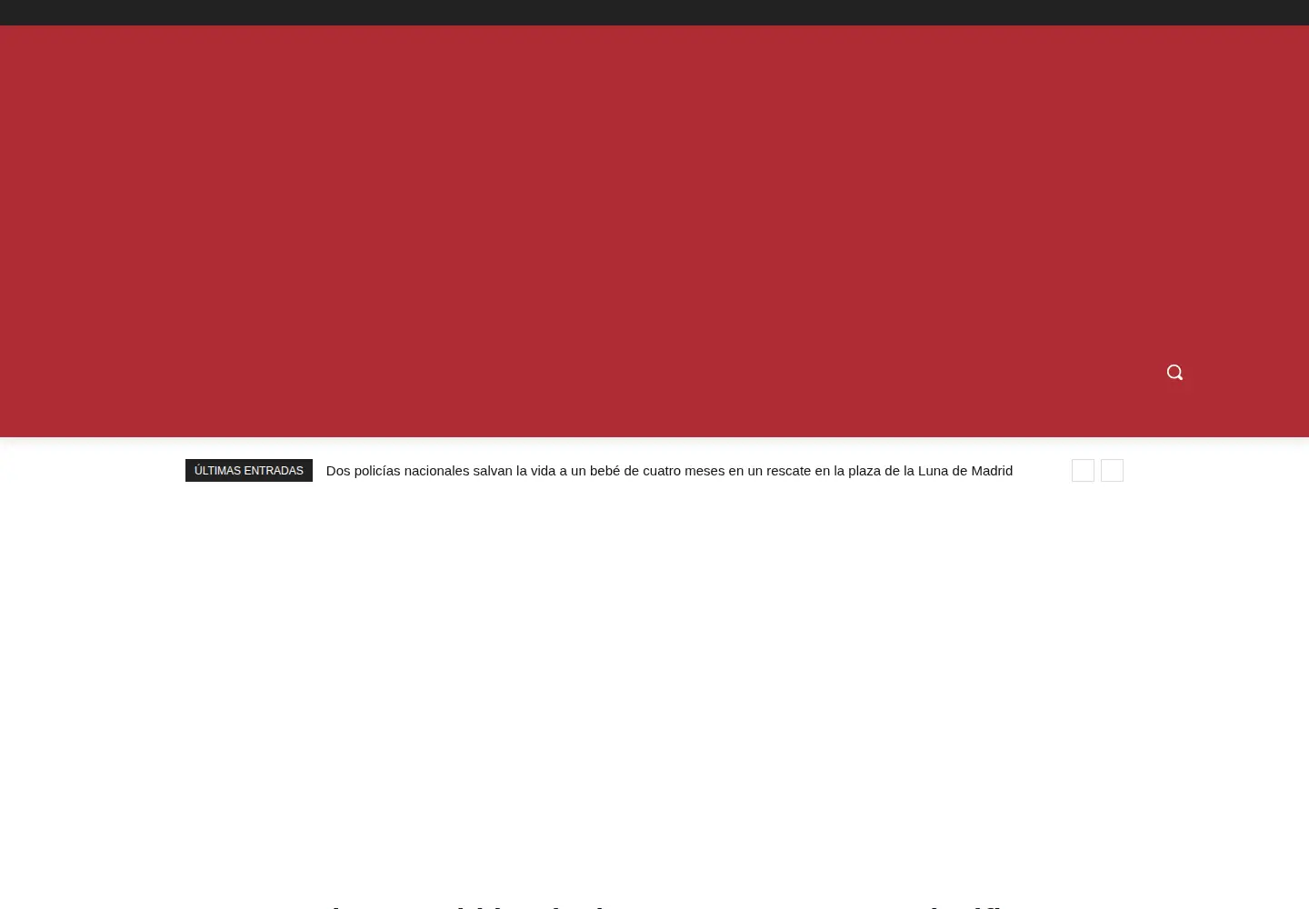 Screenshot of que.madrid