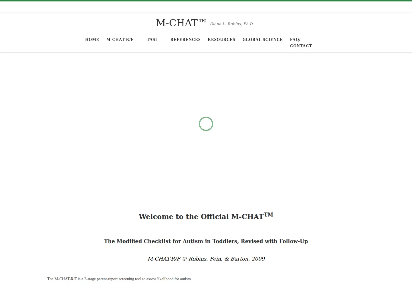 Screenshot of mchatscreen.com