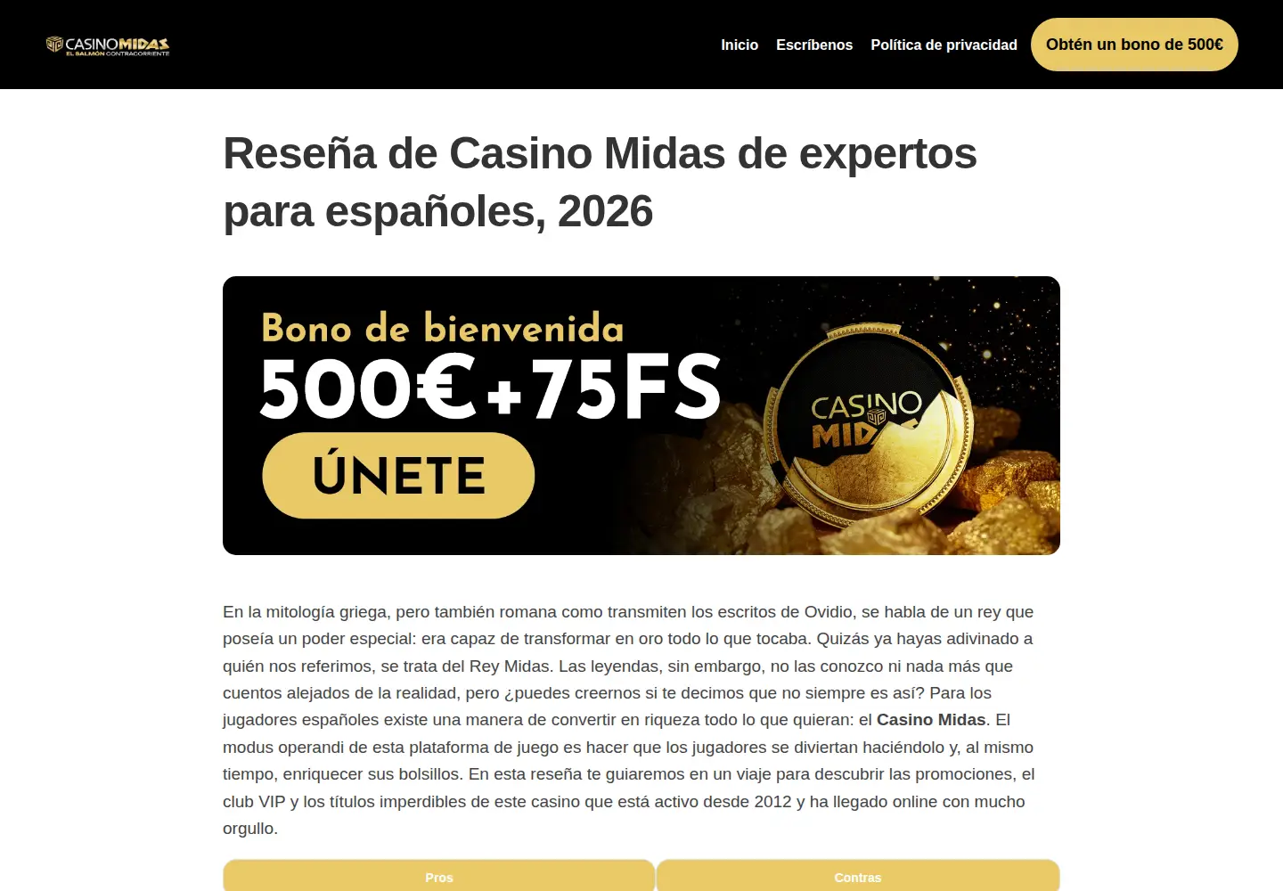 Screenshot of elsalmoncontracorriente.es