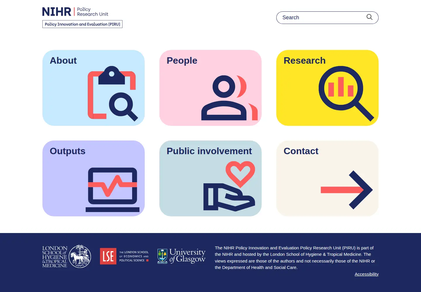 Screenshot of piru.ac.uk