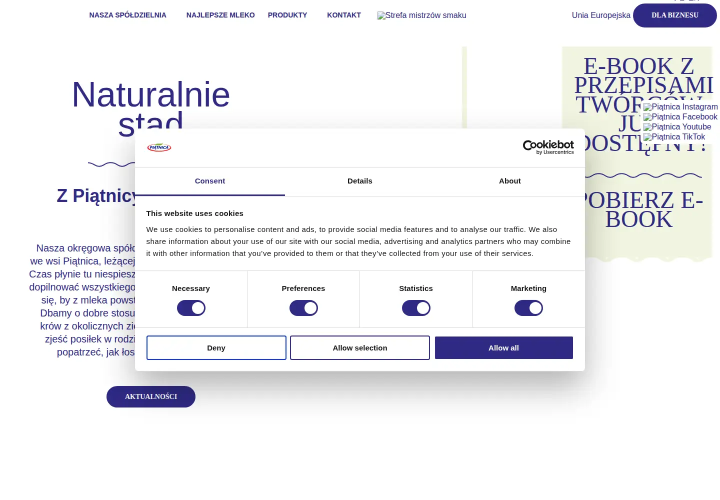 Screenshot of piatnica.com.pl