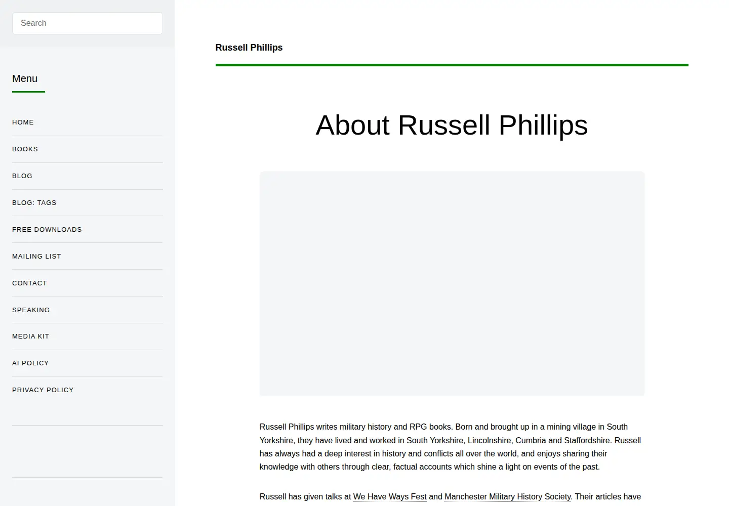 Screenshot of russellphillipsbooks.co.uk