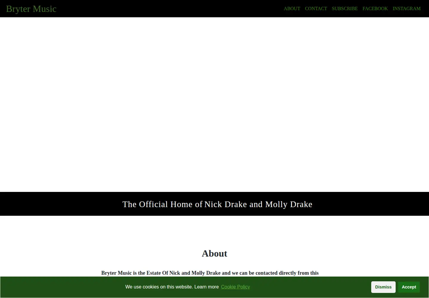 Screenshot of brytermusic.com