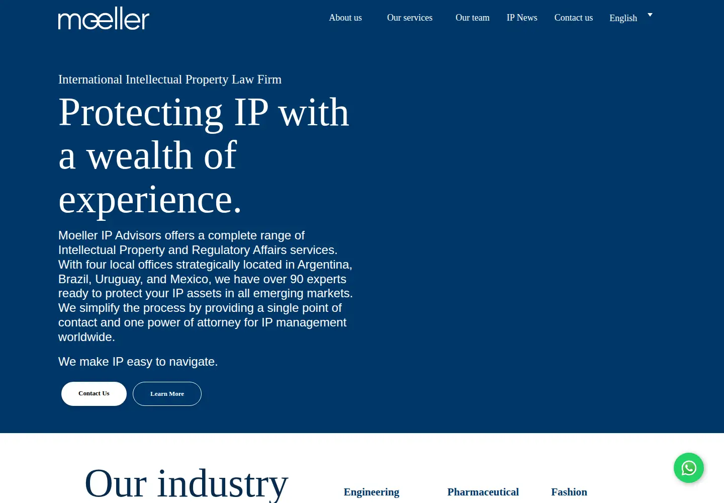 Screenshot of moellerip.com