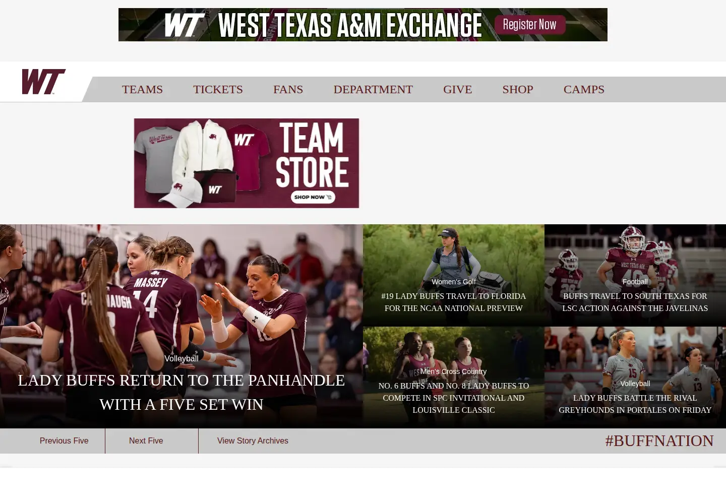Screenshot of gobuffsgo.com
