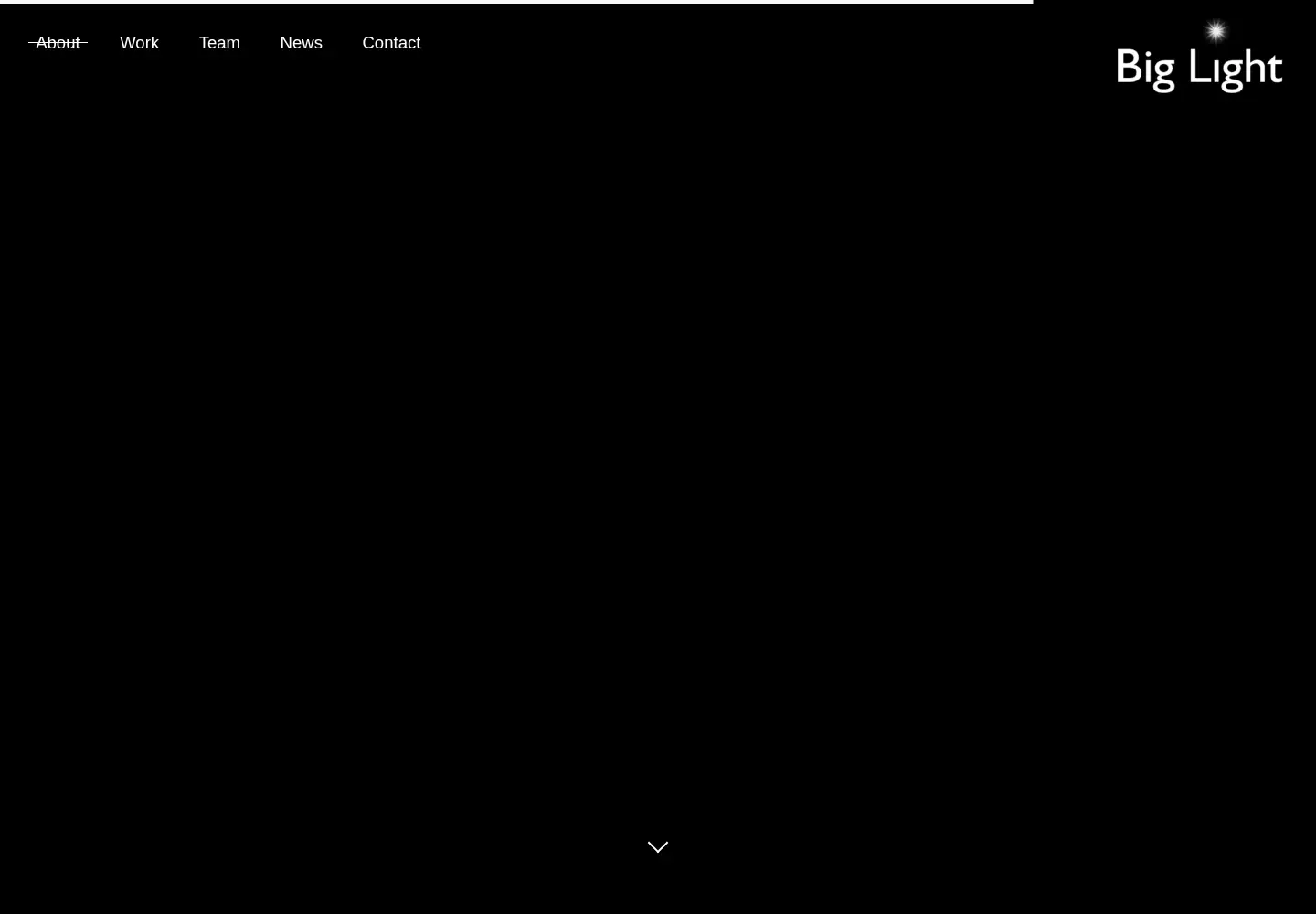 Captured homepage of biglight.com in the current scan