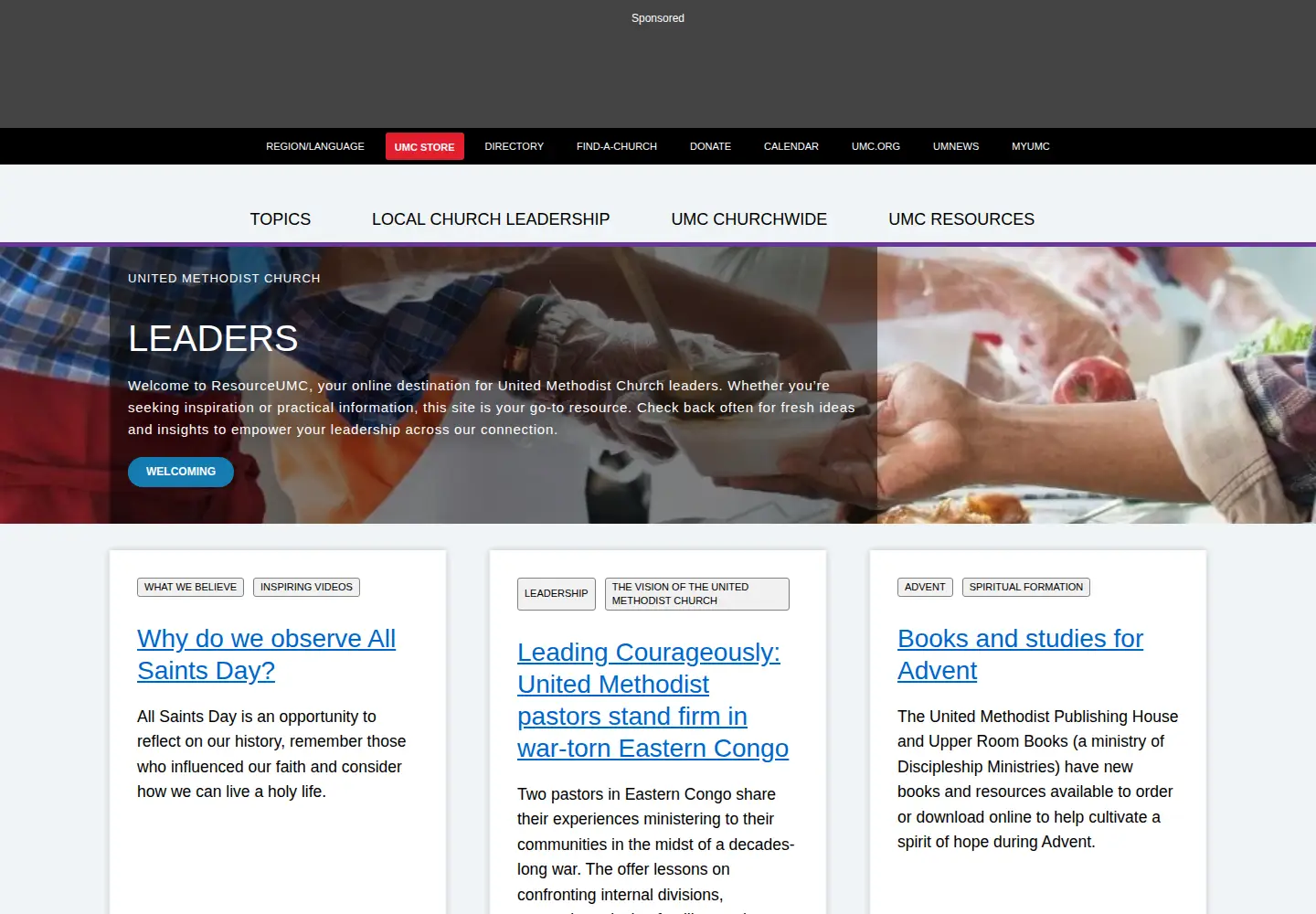 Captured homepage of interpretermagazine.org in the current scan
