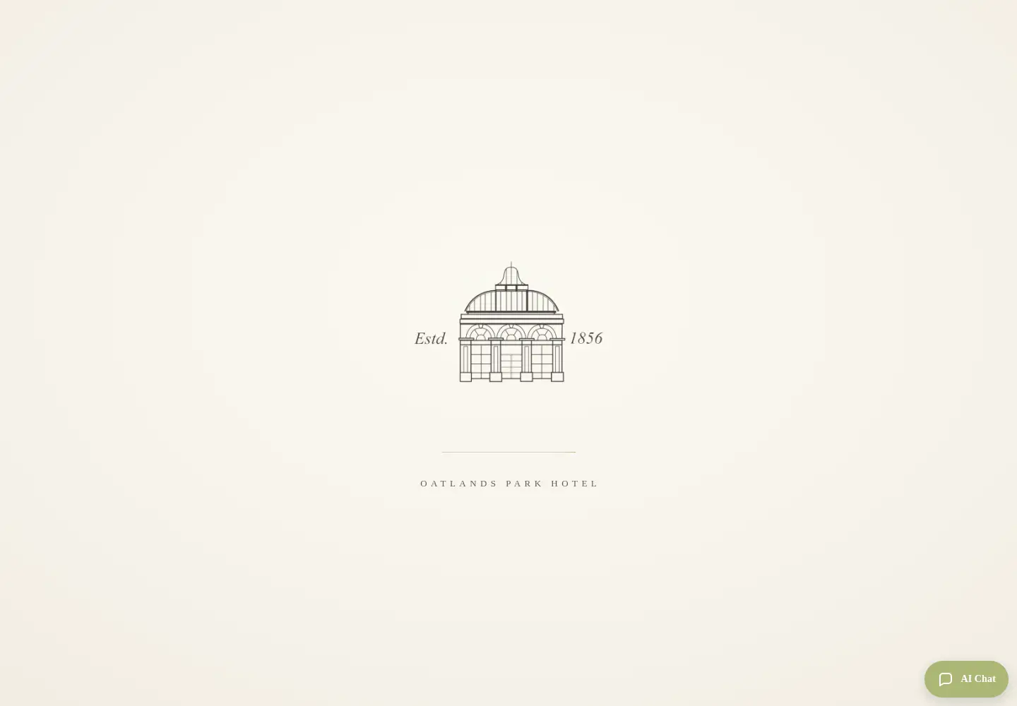 Screenshot of oatlandsparkhotel.com