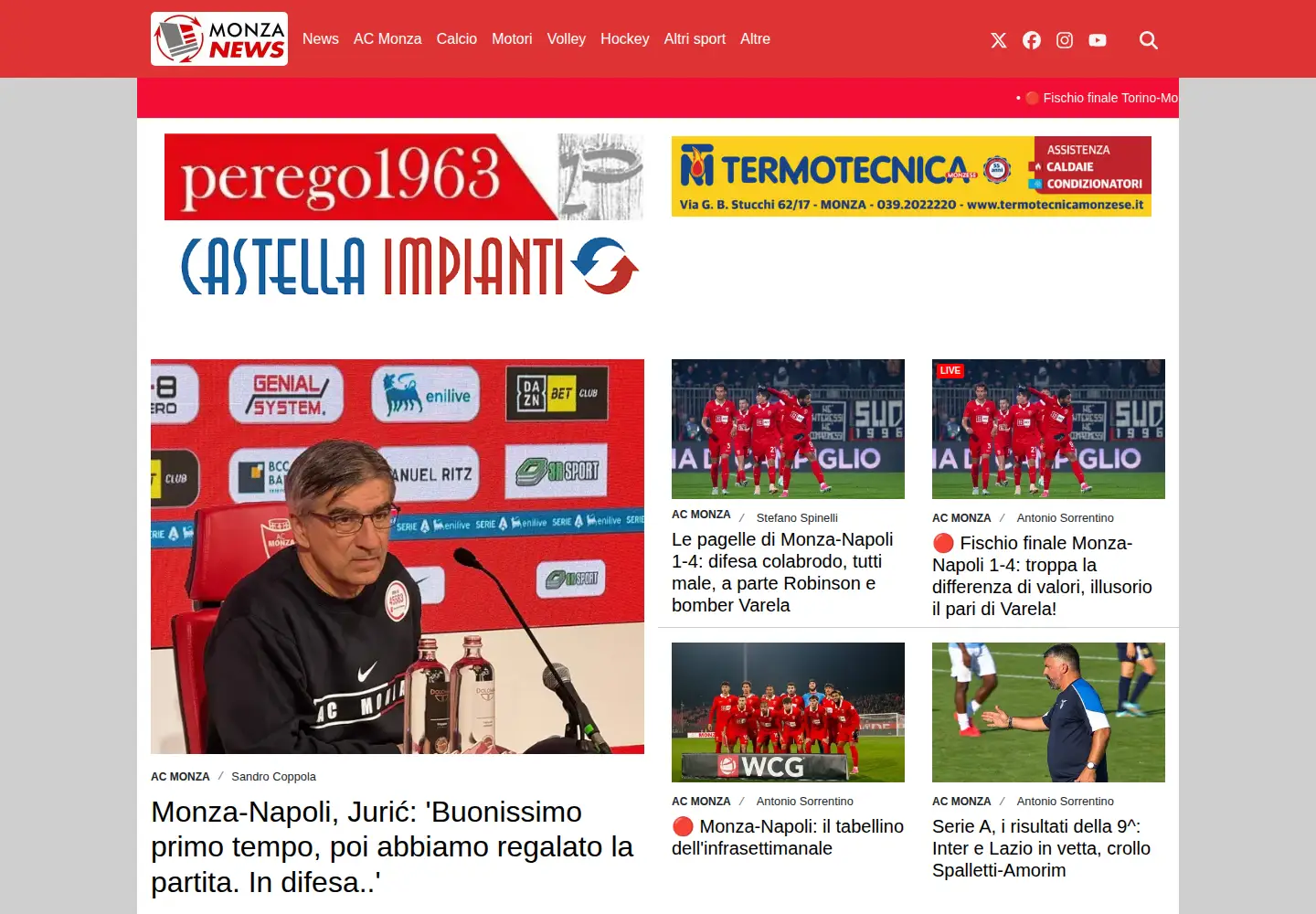 Screenshot of monza-news.it