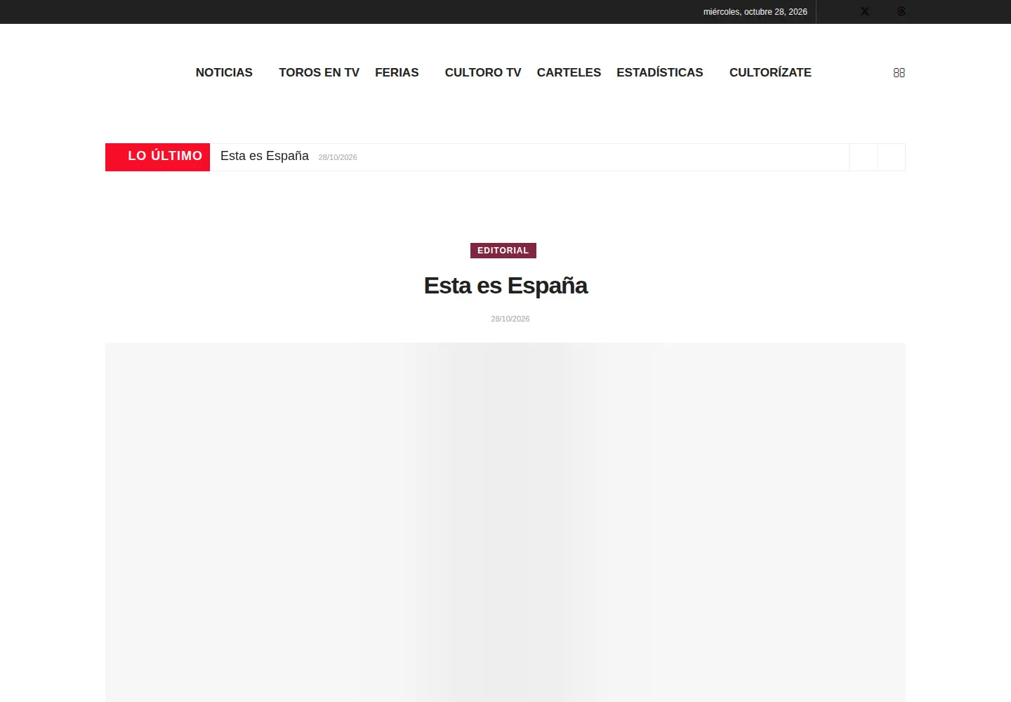 Screenshot of cultoro.es