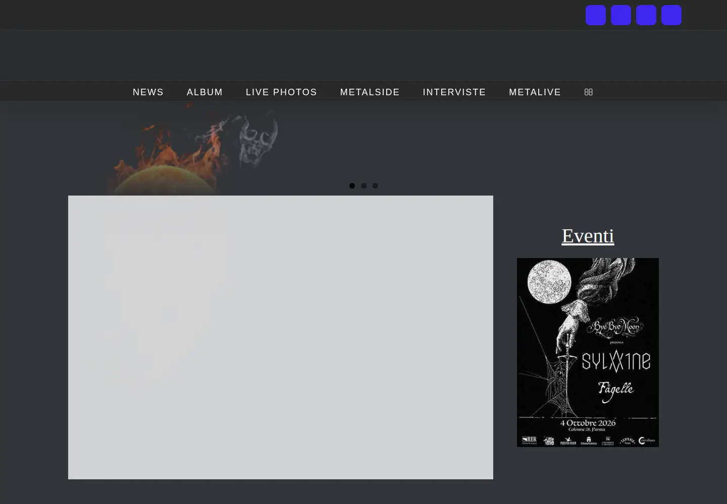 Screenshot of metalhead.it