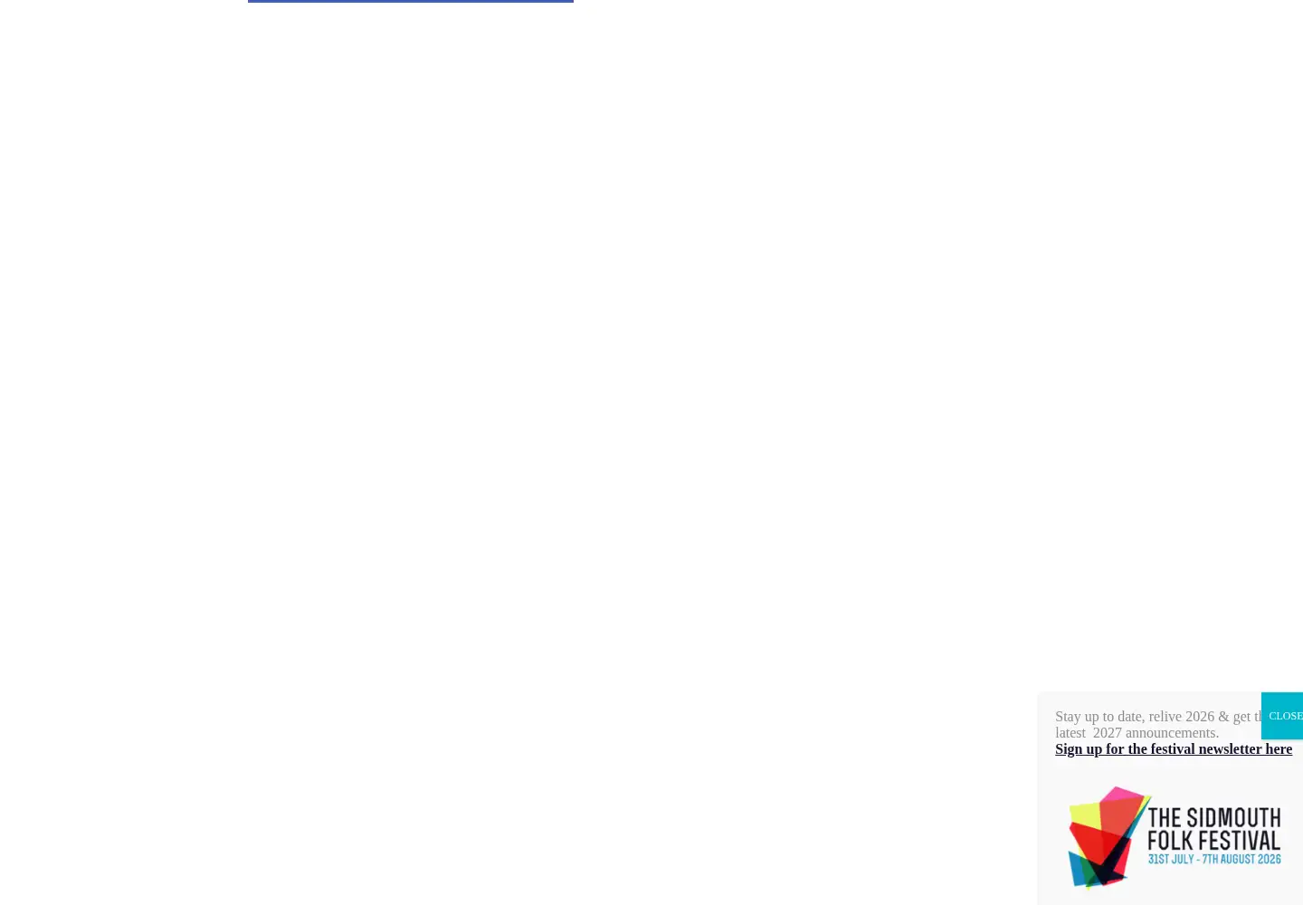 Screenshot of sidmouthfolkfestival.co.uk