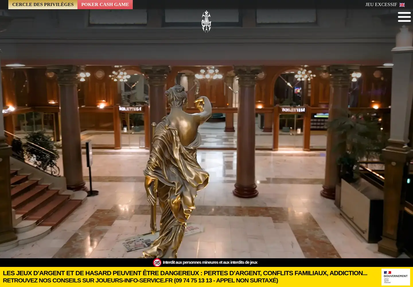 Screenshot of casinograndcercle.com