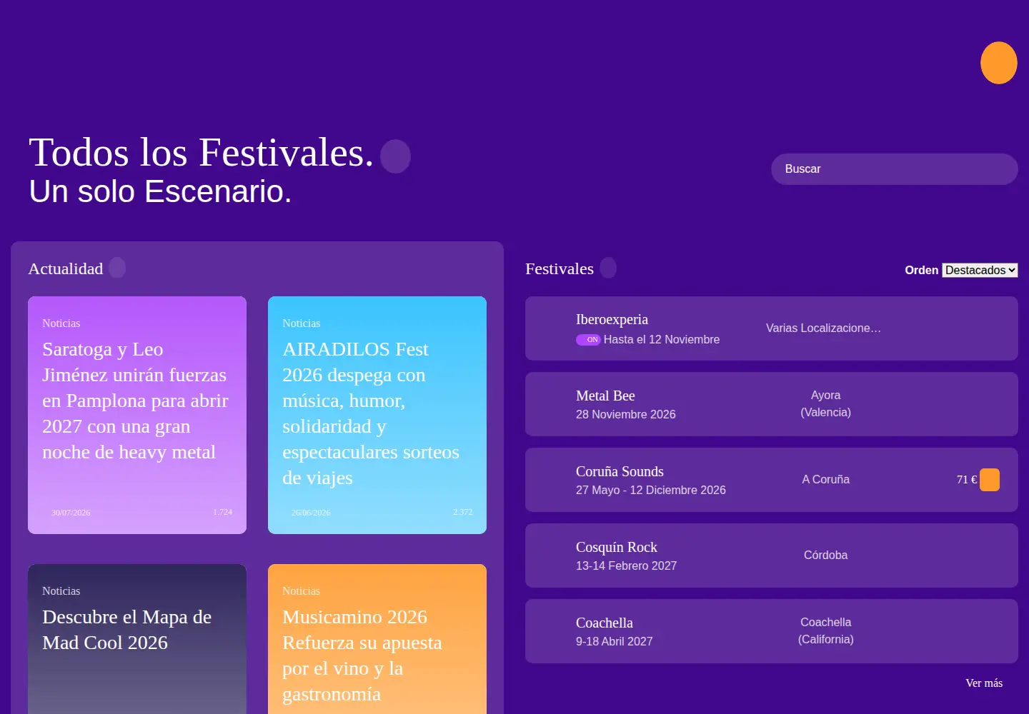 Screenshot of fanmusicfest.com