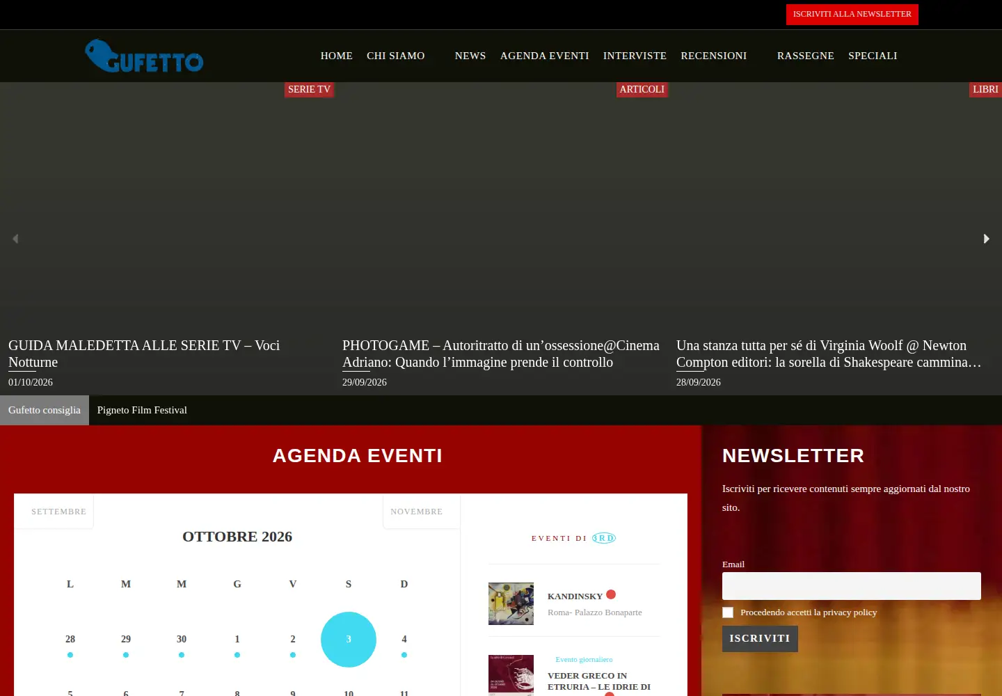 Screenshot of gufetto.press