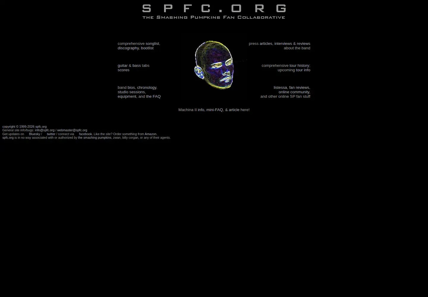 Screenshot of spfc.org
