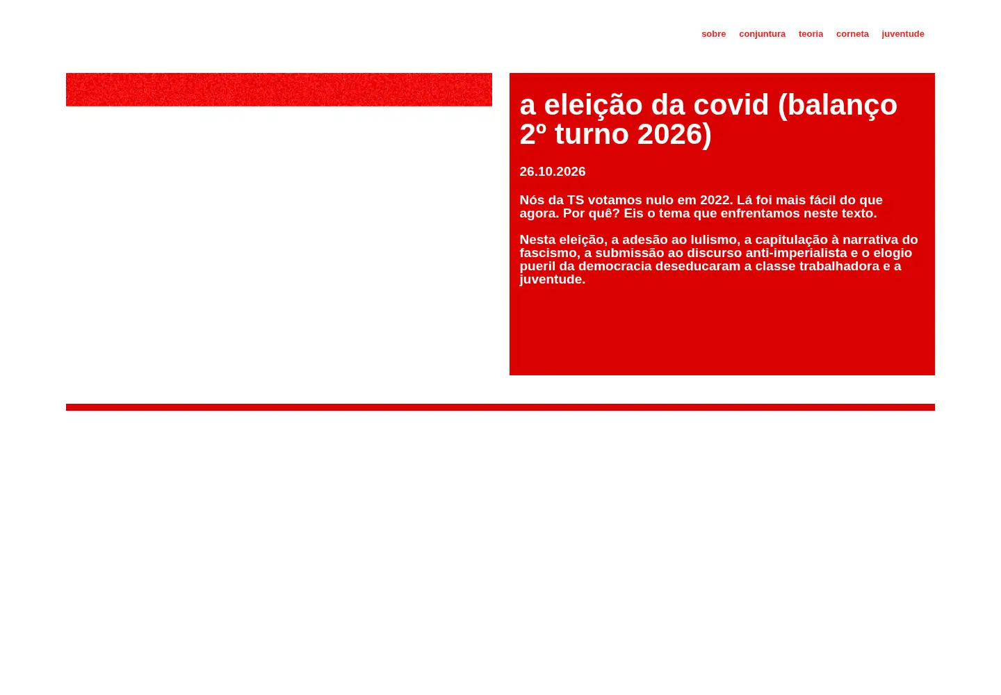 Screenshot of transicao.org