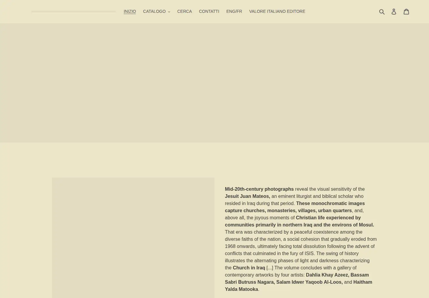 Screenshot of valoreitalianobookstore.com
