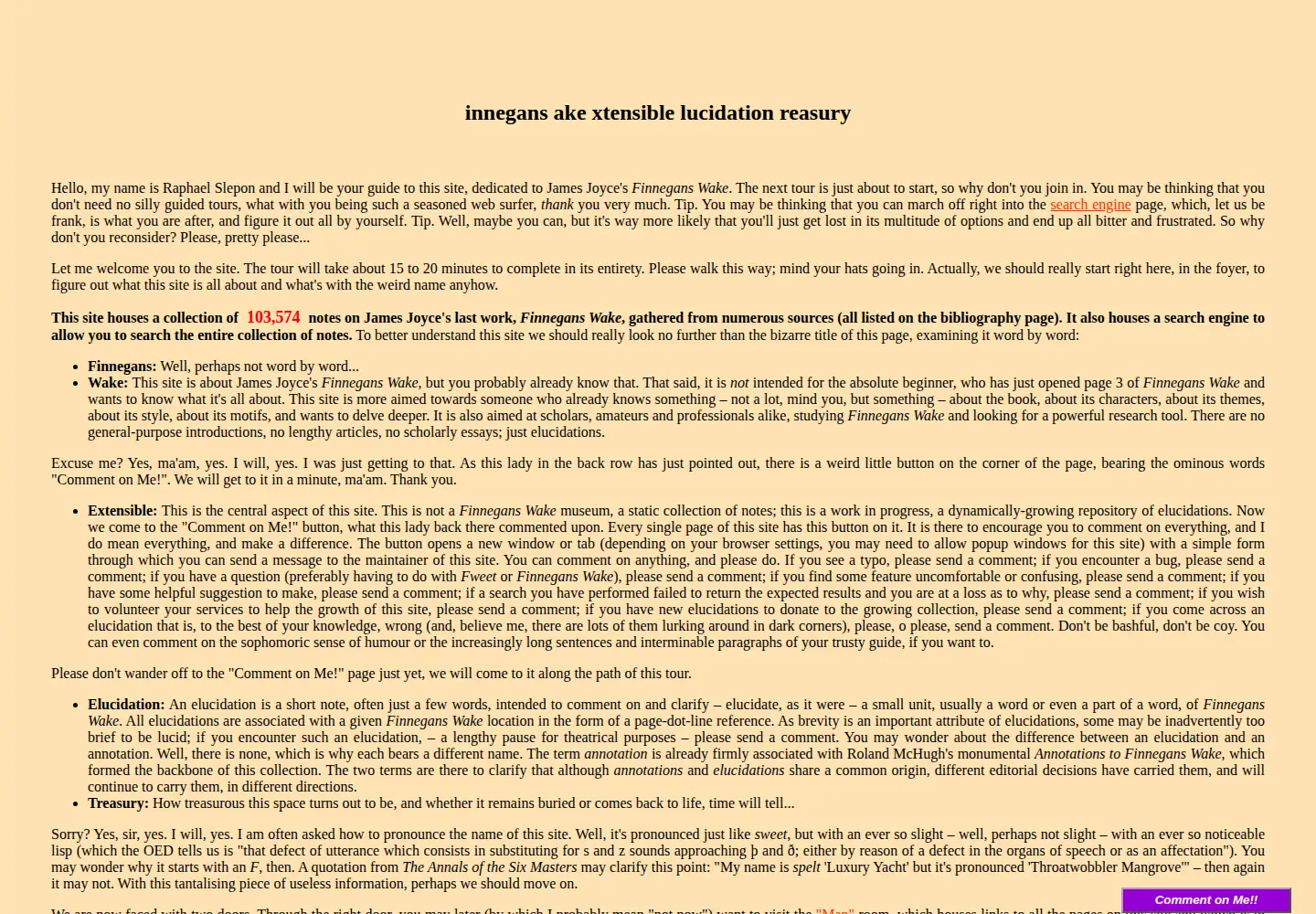 Screenshot of fweet.org
