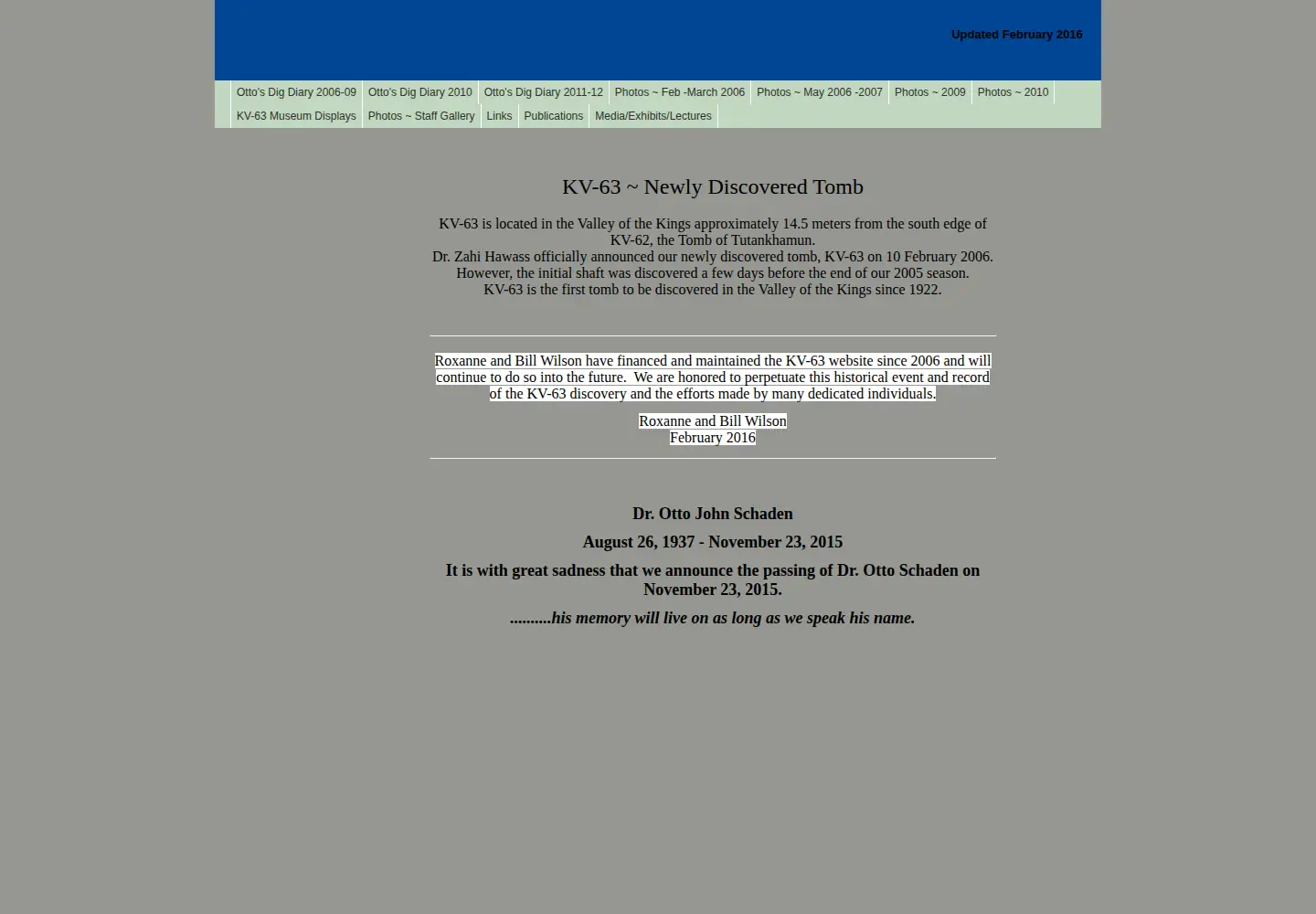 Screenshot of kv-63.com