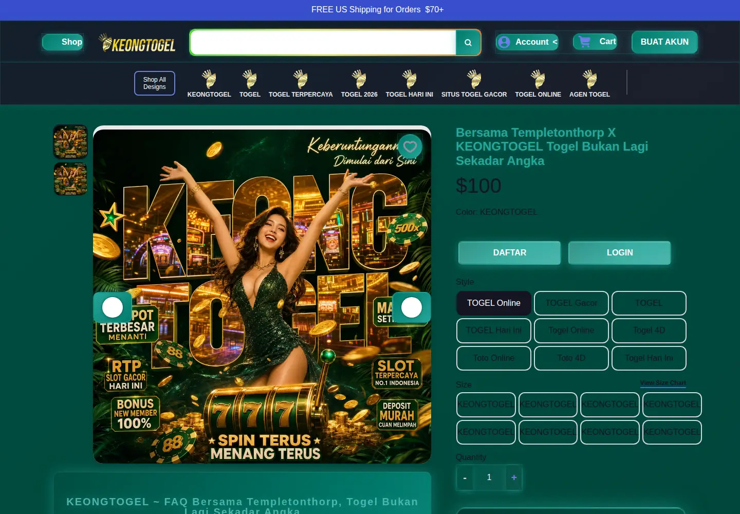 Screenshot of templetonthorp.com