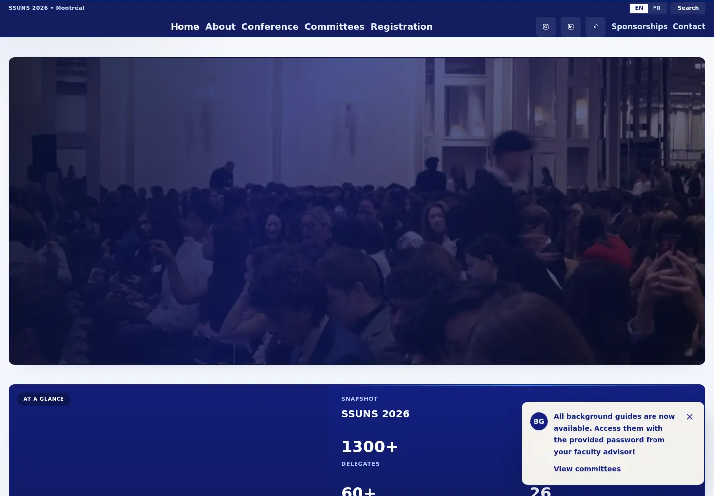 Screenshot of ssuns.org