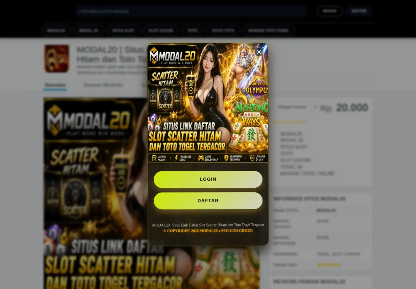 Screenshot of journeedulivre.com