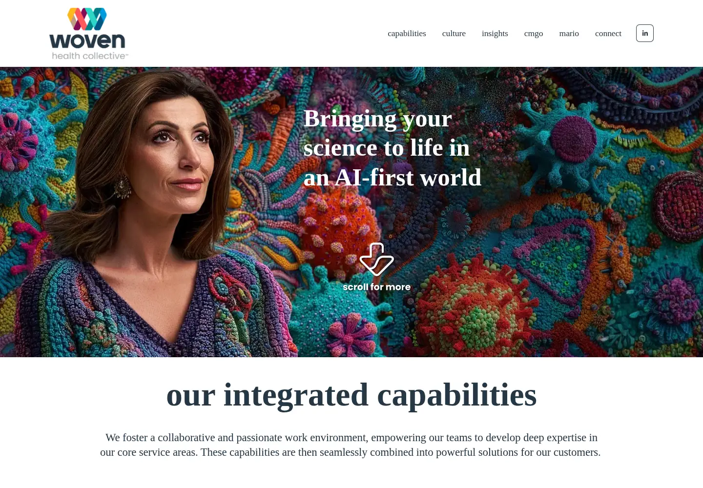 Captured homepage of clinicalmind.com in the current scan