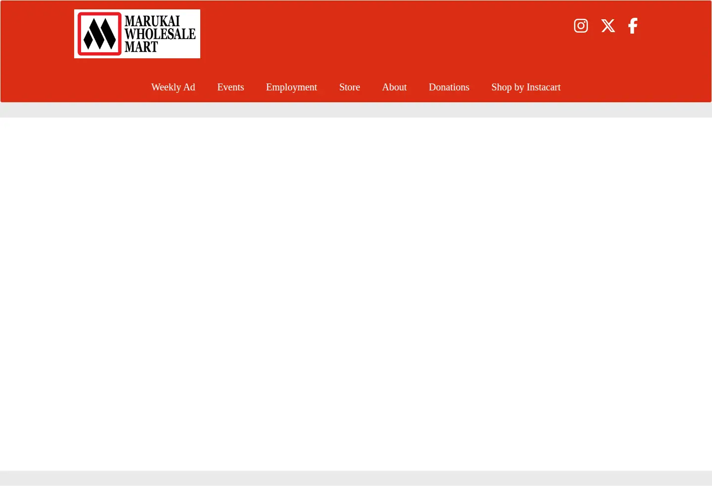 Screenshot of marukaihawaii.com