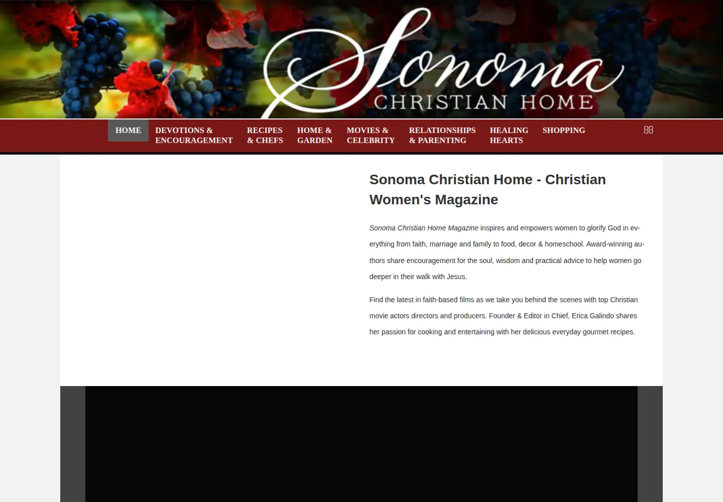 Screenshot of sonomachristianhome.com