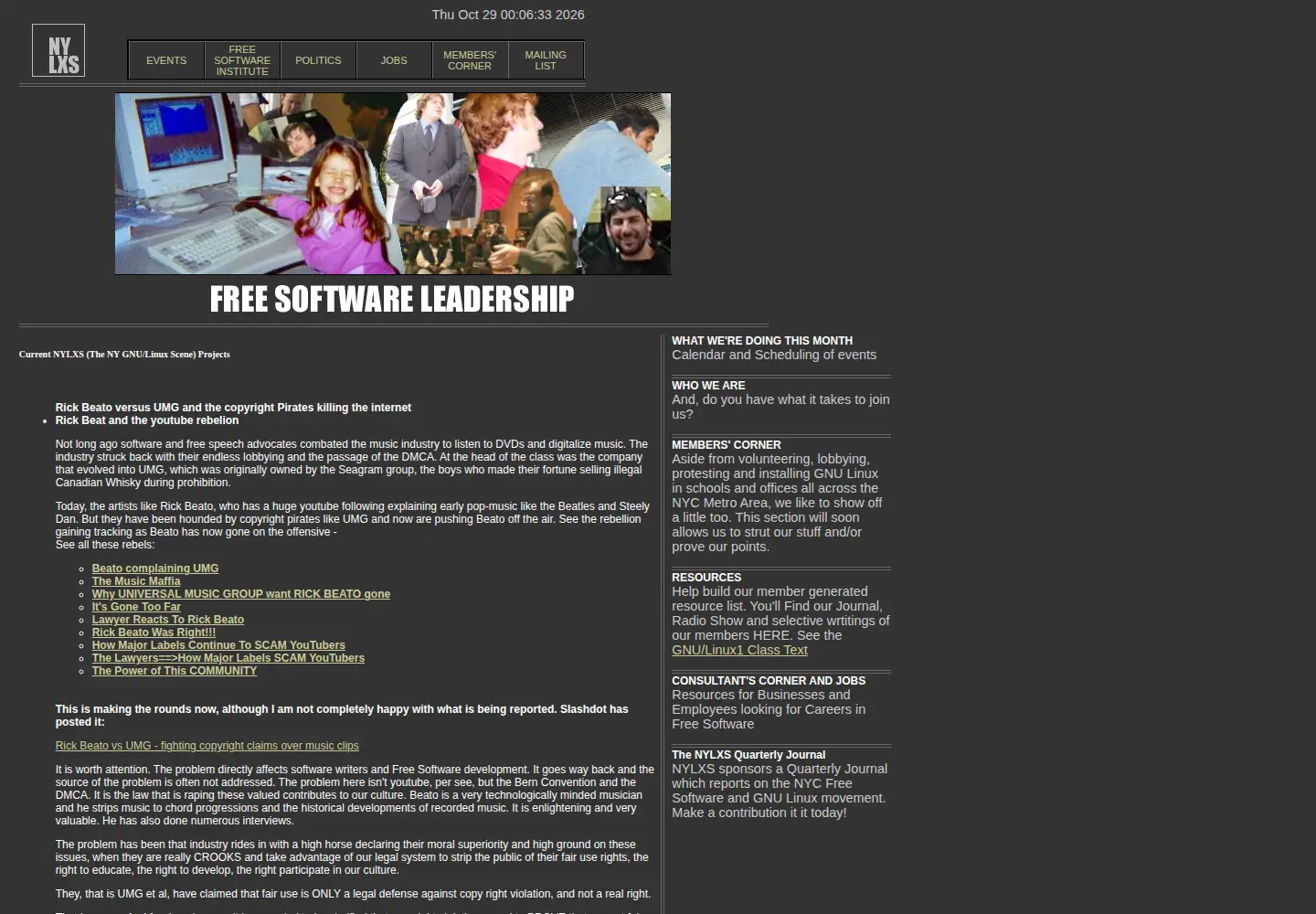 Screenshot of nylxs.com