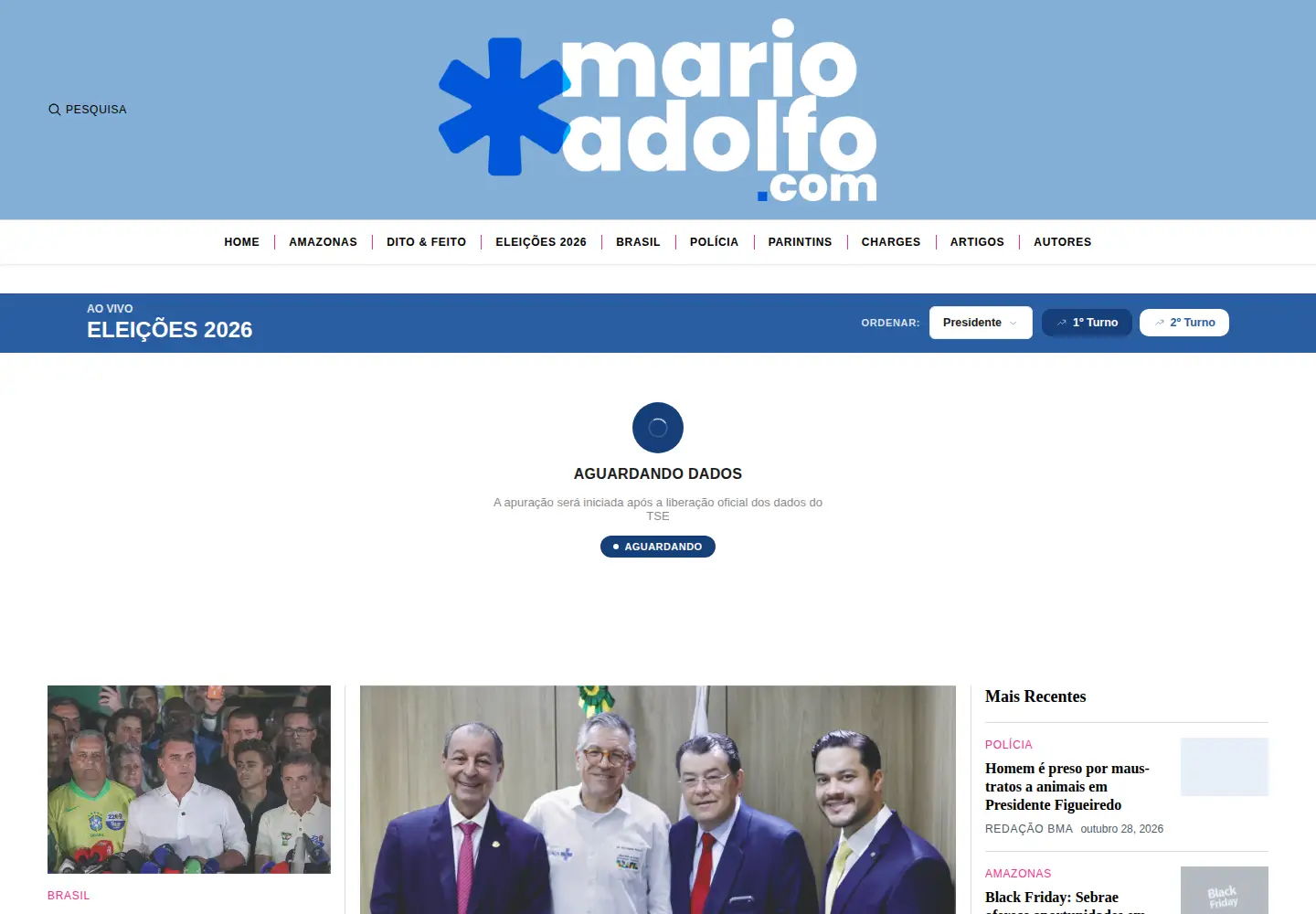 Screenshot of marioadolfo.com
